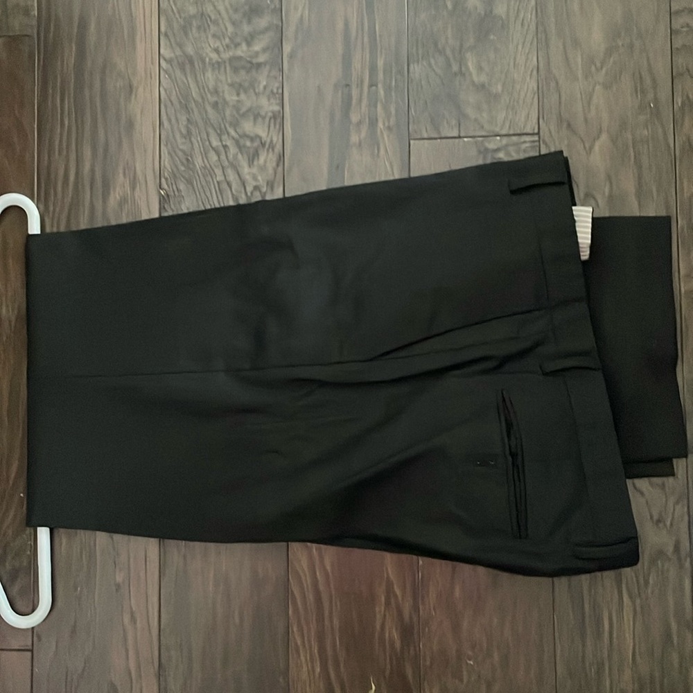 Banana Republic Tailored Slim Fit Pants 36 x 36 Charcoal Gray